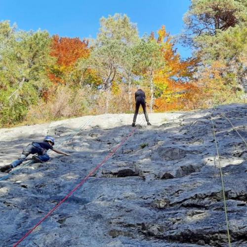 Klettern macht Spaß